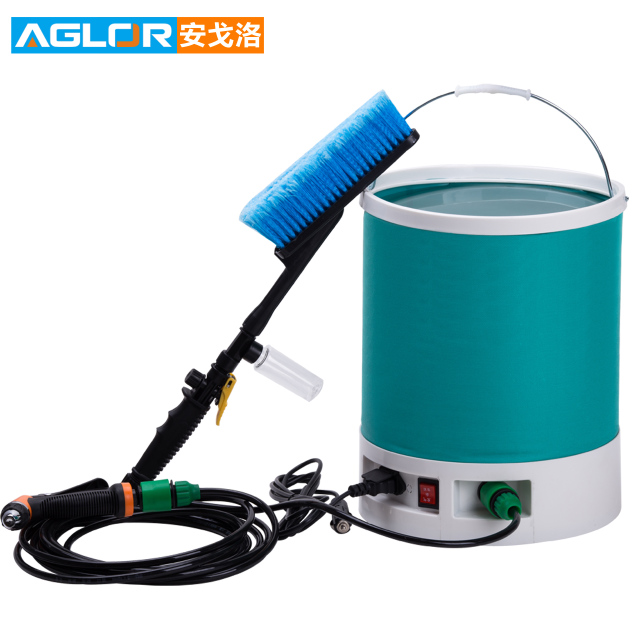 车载12V高压电动家用清洗机水枪汽车用打气泵洗车器充气泵一体机