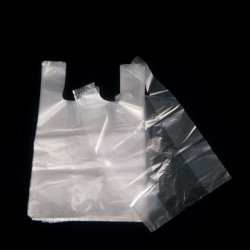 小号食品打包袋手提透明塑料袋背心袋马甲袋包装袋方便袋子批发