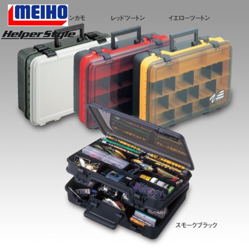 日本新款明邦vs-3070渔具包大型箱双层路亚工具箱饵箱船钓箱