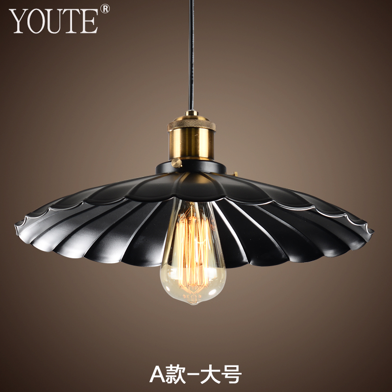 粤田 Loft艺术复古工业风仓库餐厅吧台现代简约jrs视频直播_JRS体育直播_jrs直播是什么意思酒吧铁艺吊灯