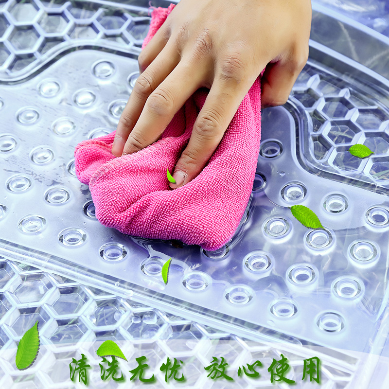 汽车防水透明脚垫PVC塑料防滑适用于奇瑞QQ E3 风云2瑞虎5艾瑞泽7