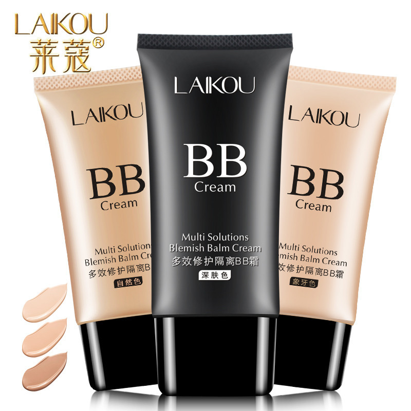 莱蔻BB霜裸妆遮瑕强美白遮瑕不脱妆持久防晒隔离美白保湿补水定妆