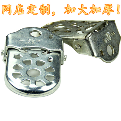 电动车自行车后轮座椅脚踏板脚蹬板脚踩板订制加厚可折叠