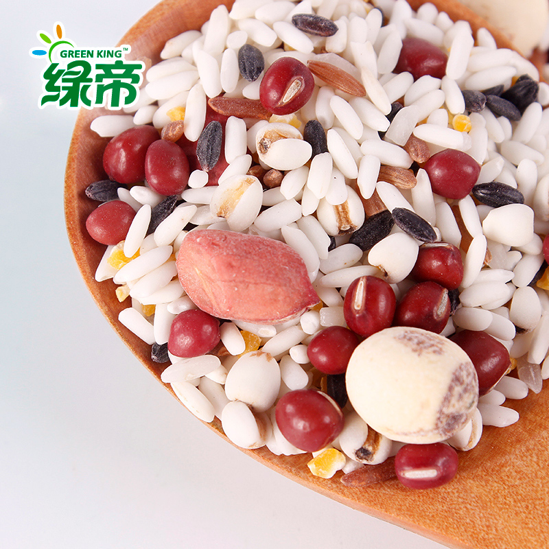 绿帝八宝粥料350g*4 五谷杂粮粥 稀粥粗粮混合早餐粥 腊八粥谷物